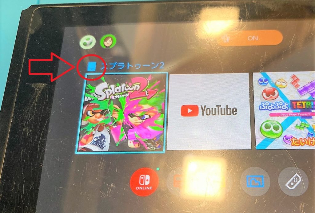 ニンテンドースイッチカセットトレー交換後